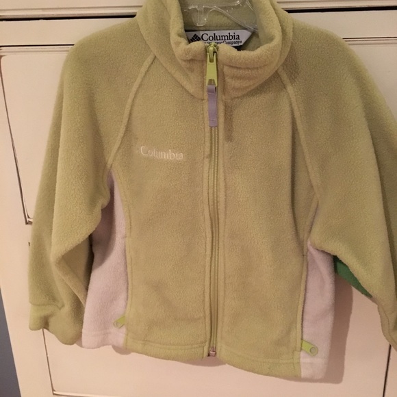 Girls Columbia fleece jacket